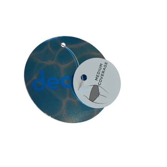 Decree Lavender Purple White Striped Hipster Bikini Bottom Size Large - Picture 2 of 5